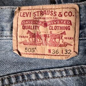 Levi's Classic Straight Blue Jeans